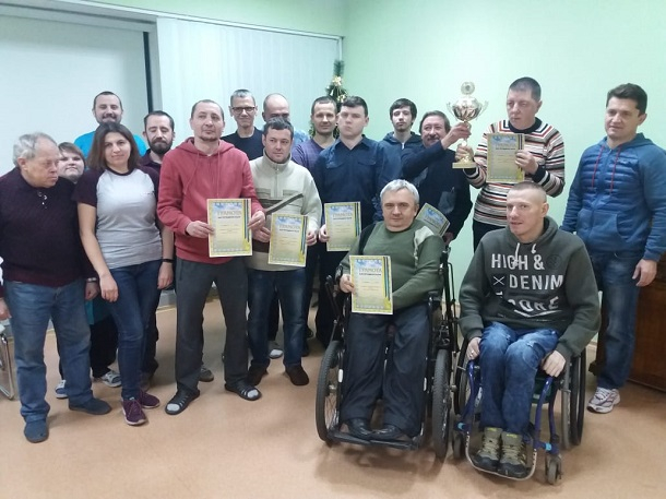 В Краматорске провели чемпионат по домино среди людей с инвалидностью