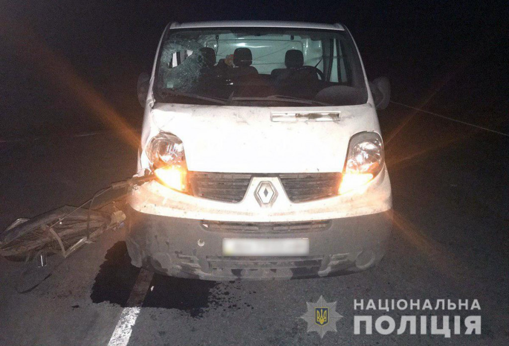 В Донецкой области велосипедист погиб под колесами автомобиля