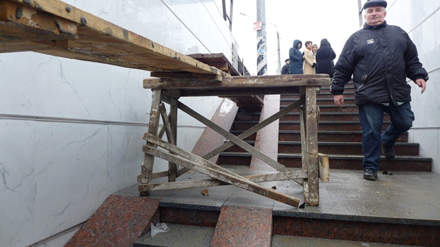 В Краматорске на Новом свете откроется переход для пешеходов: фото работ
