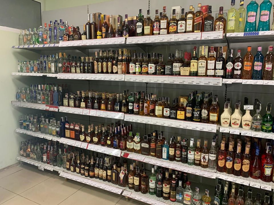 В одном из магазинов Краматорска выявили нелегального алкоголя на полмиллиона