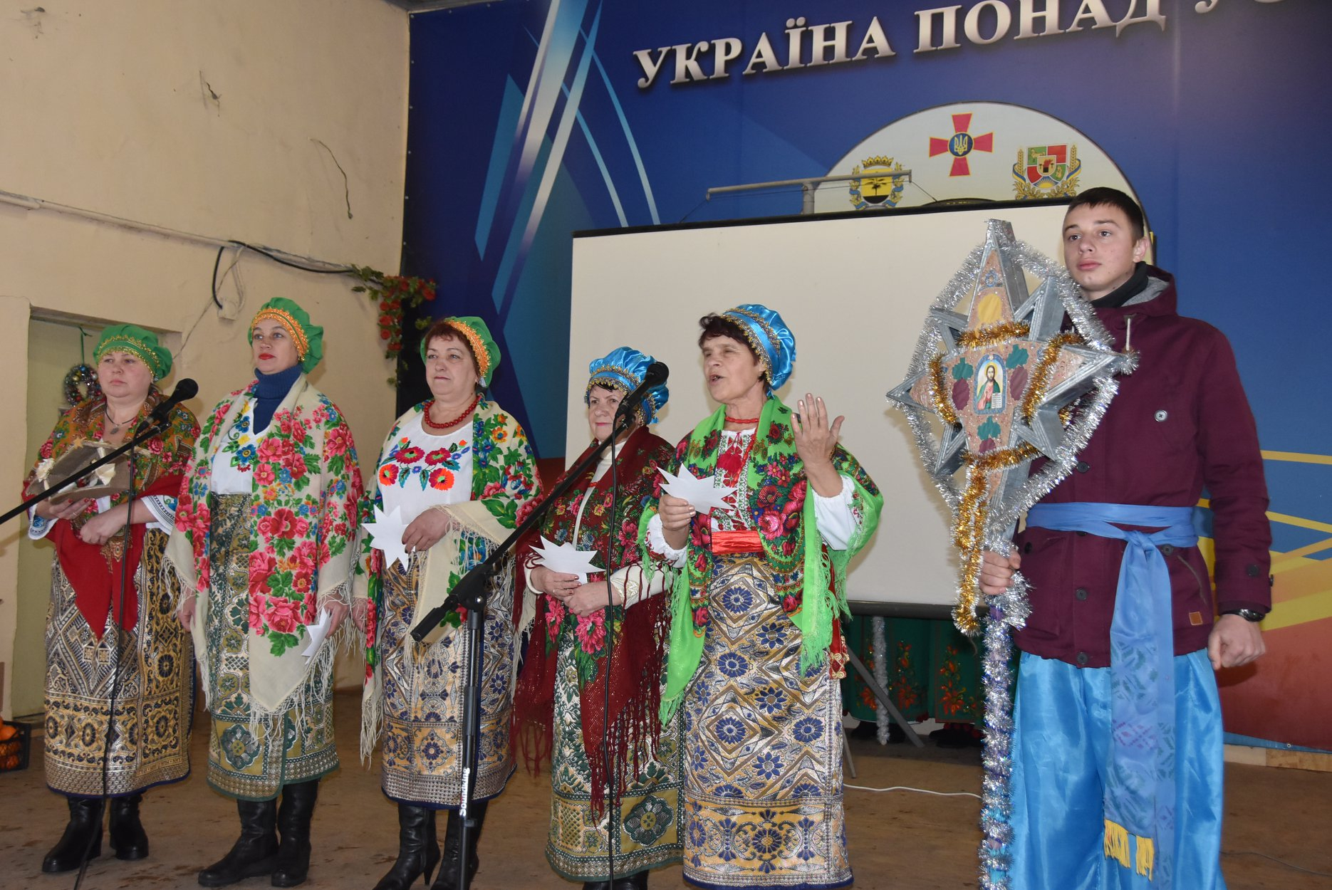 Творческие коллективы Лимана поздравили защитников Украины с Рождеством
