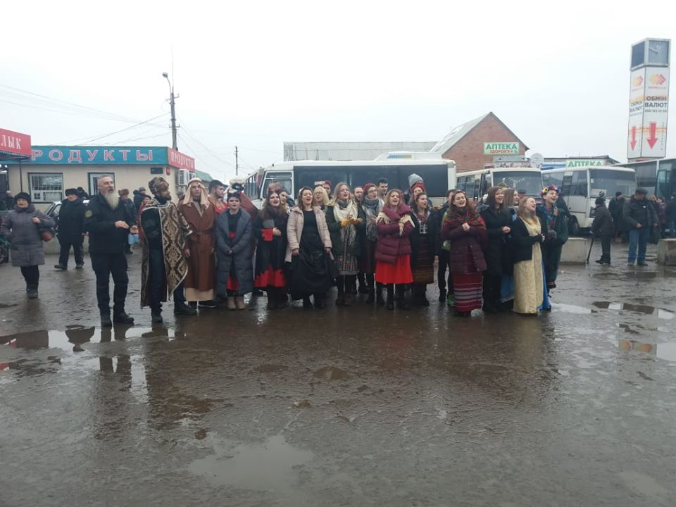 Студенты УКУ посетили Станицу Луганскую с рождественским вертепом