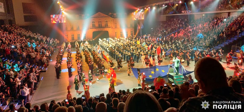 Артисты полицейского оркестра Донетчины впервые участвовали в фестивале в Германии