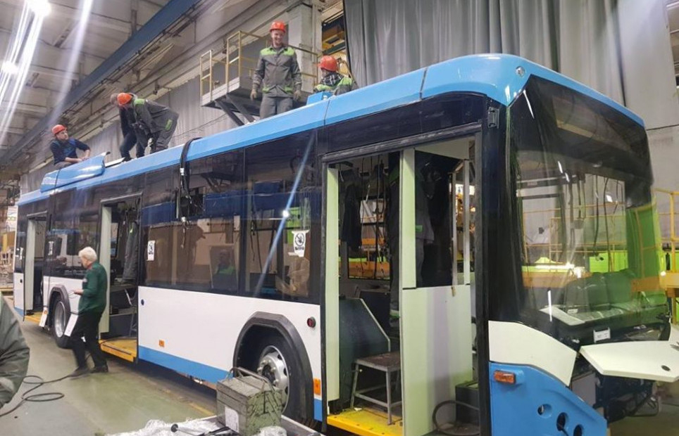 В Мариуполе появятся троллейбусы с WI-FI и кондиционерами