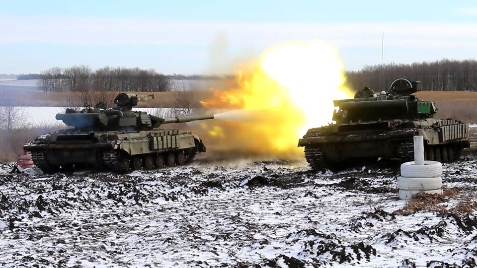 На Луганщине проходят сборы командиров танковых подразделений