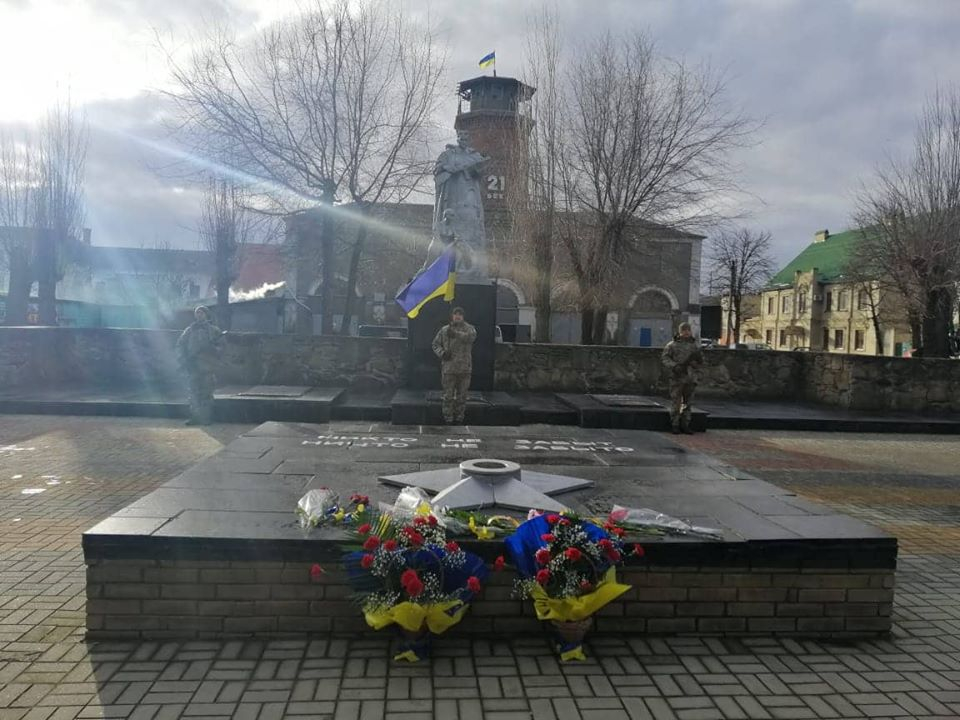 В Старобельске прошло мероприятие приуроченное к дню освобождения города от немецко-фашистских захватчиков