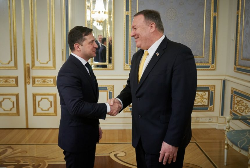 Президент Украины рассчитывает на активную поддержку США по возвращению Донбасса