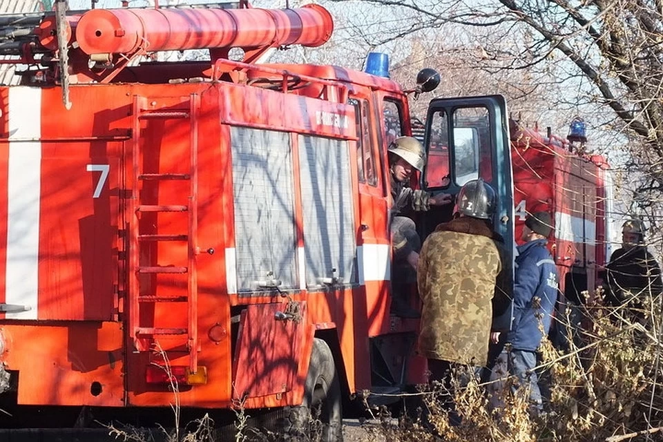 В оккупированной Горловке произошел пожар