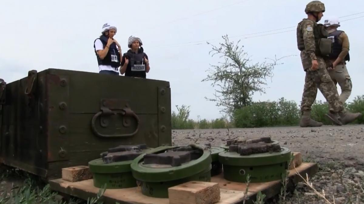 Украина не производит и не использует на Донбассе противопехотные мины, - представитель в ОБСЕ