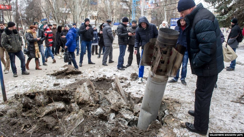 На Донетчине почитают память погибших в результате теракта 10 февраля 2015 года