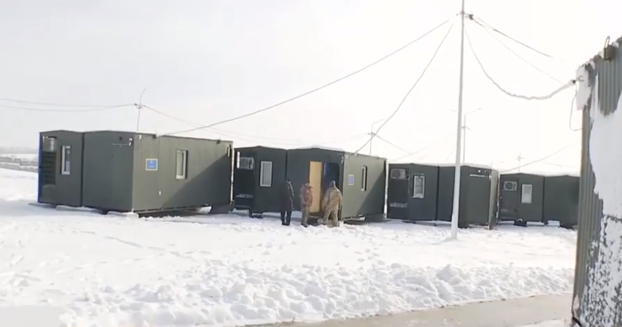 Для военных в ООС построили модульный городок стоимостью 30 миллионов