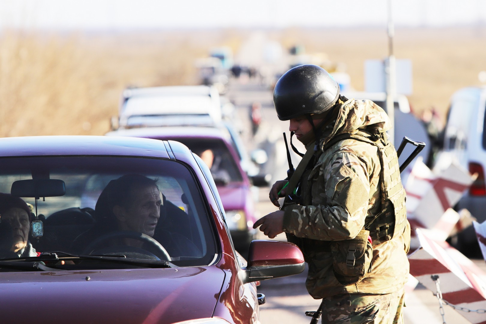 В воскресенье 16 февраля КПВВ Донбасса работают в штатном режиме