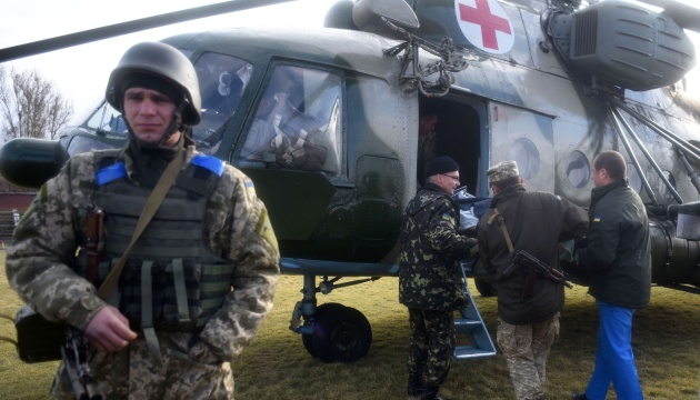 Раненых в бою 18 февраля бойцов будут лечить в Харькове