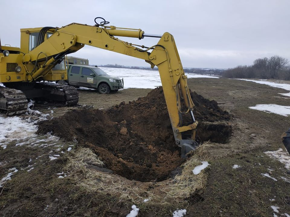 В районе ООС ремонтировали Южно-Донбасский водовод: фото