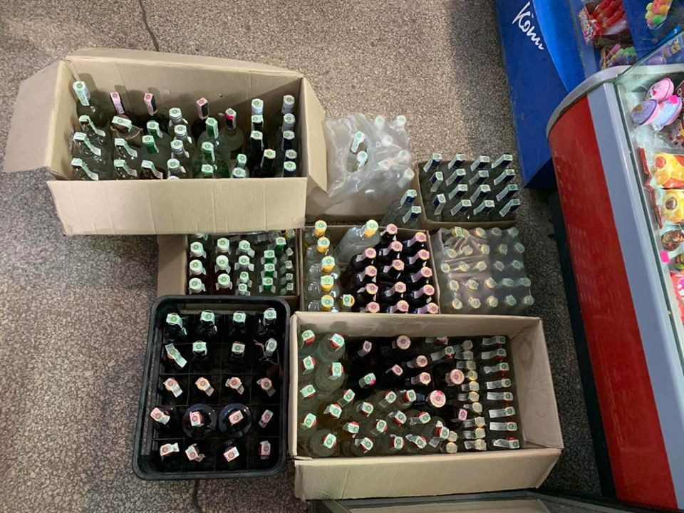 В Краматорске было изъято почти 200 бутылок контрафактного алкоголя