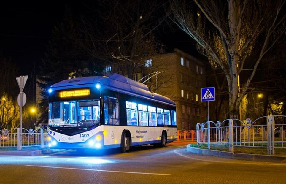 На маршрутах Мариуполя появились новые автобусы