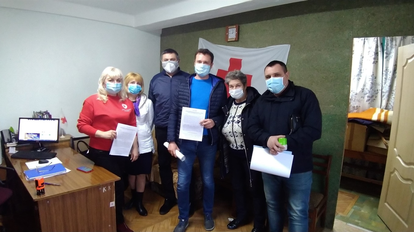 Общественники из Доброполья будут сотрудничать с Красным Крестом в противодействии коронавирусу