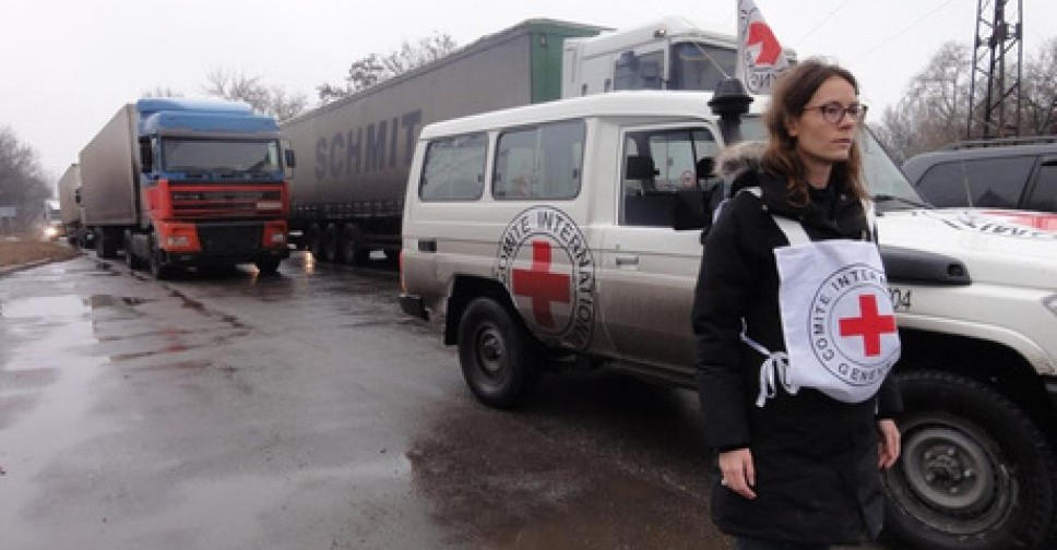 Красный Крест передал на Донбасс гуманитарный груз для борьбы с COVID-19