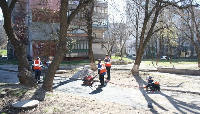 Мариупольский водоканал провел благоустройство более 150 объектов в марте