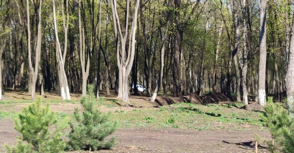 В парке Покровска был обнаружен труп