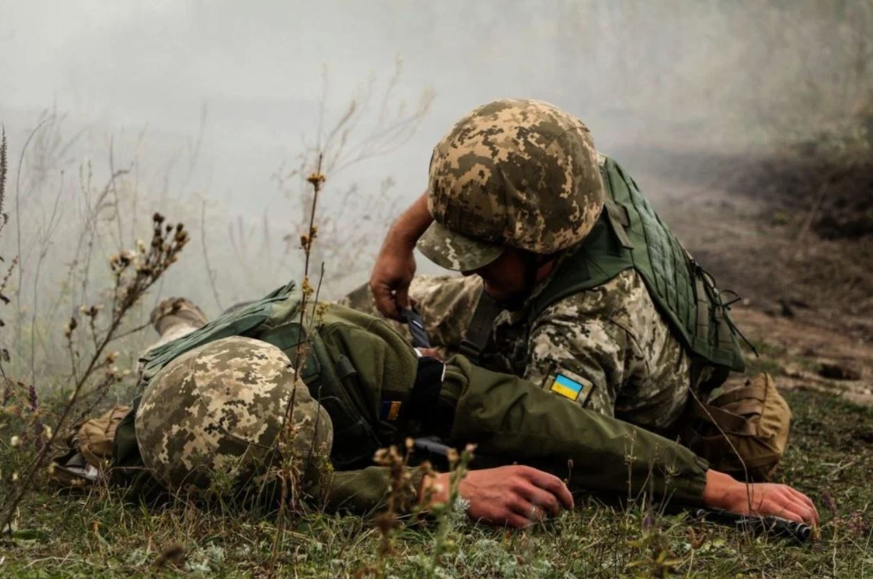 14 апреля боевики 4 раза открывали огонь по позициям Объединенных сил: двое раненных