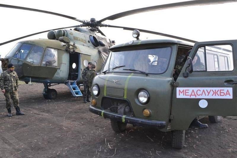 Получившие сегодня в ООС боевые травмы воины эвакуированы в ожоговый центр Днепра