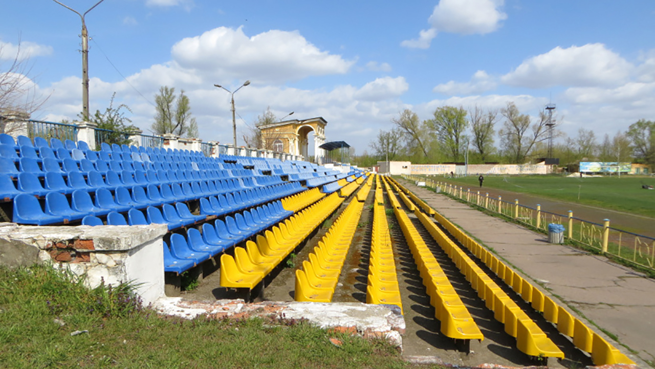 В Славянске реконструируют стадион им. Скиданова
