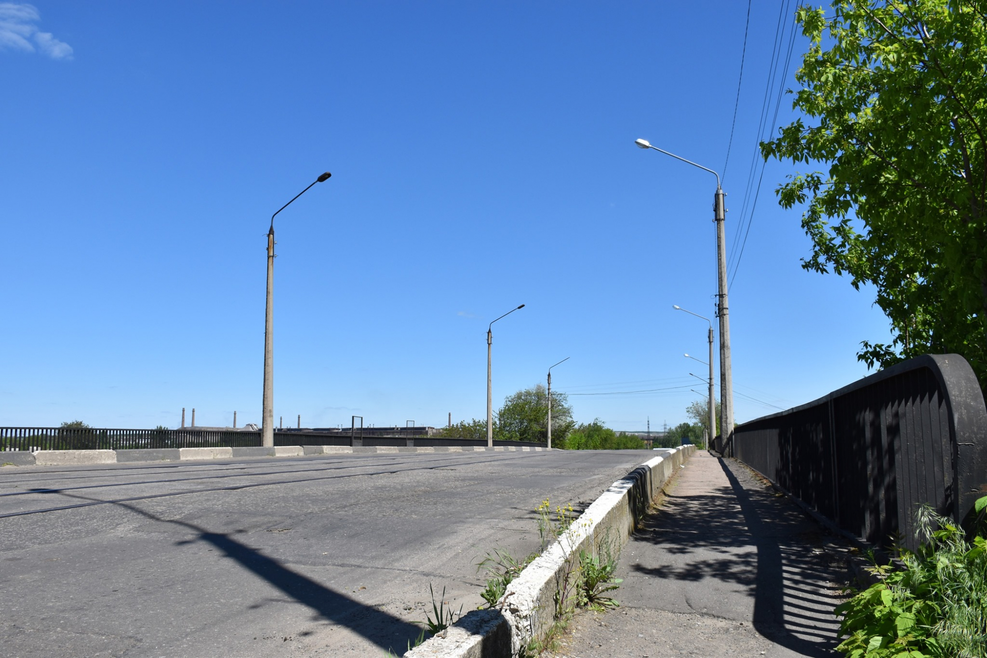 В Краматорске планируют отремонтировать мост к поселку Ясногорка