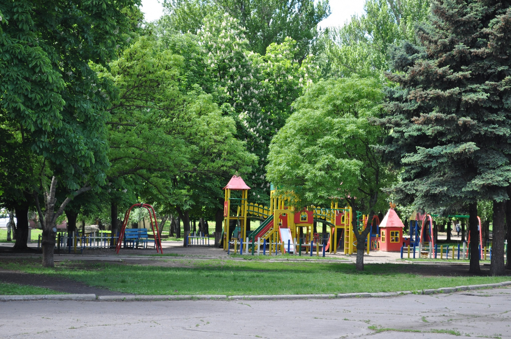 В сквере Славы в Краматорске появится новая детская площадка