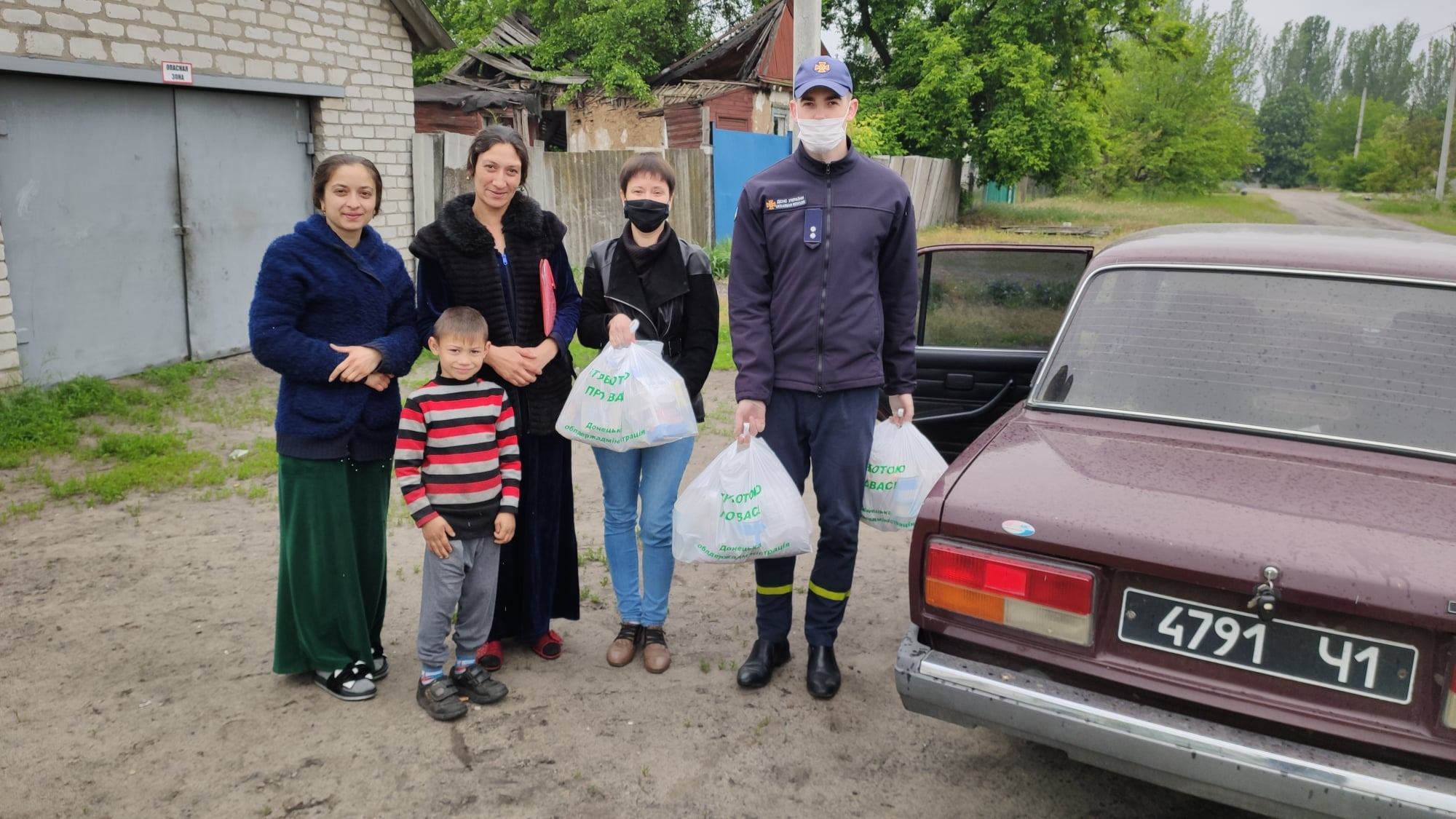 В Лиманской ОТГ спасатели и соцработники оказали помощь многодетным семьям