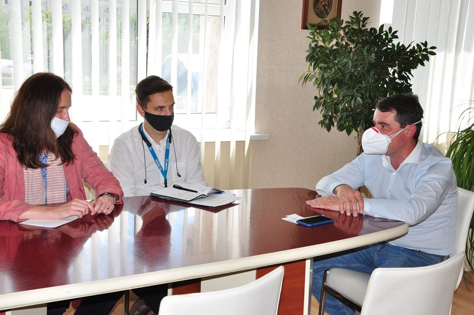 Городской голова Славянска обсудил с представителями ООН ситуацию в городе в связи с COVID-19