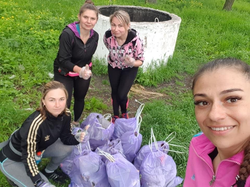 Сбор мусора во время бега: в Дружковке развивается эко-движение