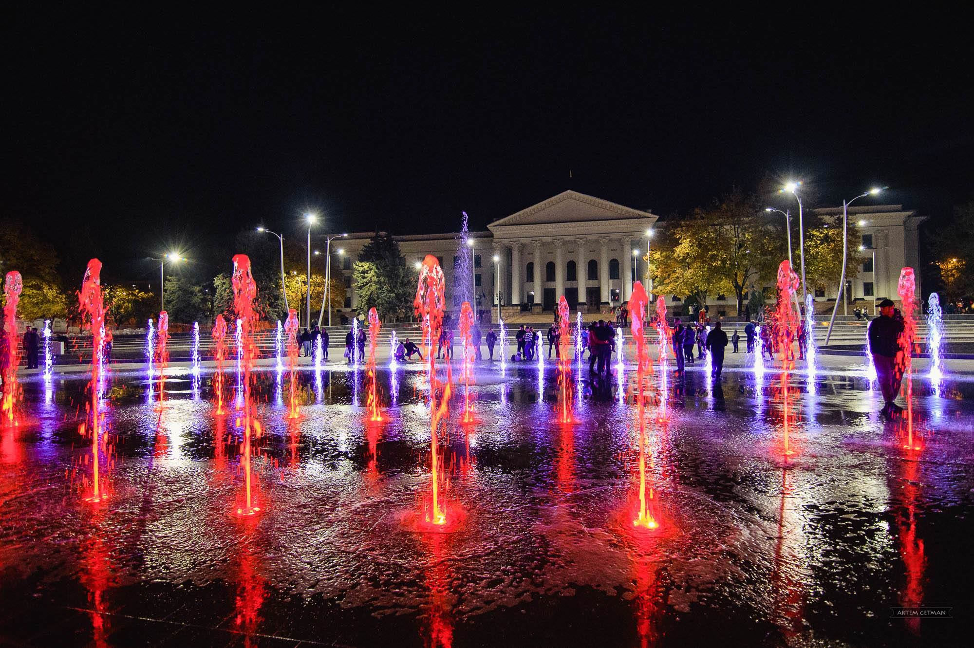 Сухой фонтан в центре Краматорска заработает в ближайшее время