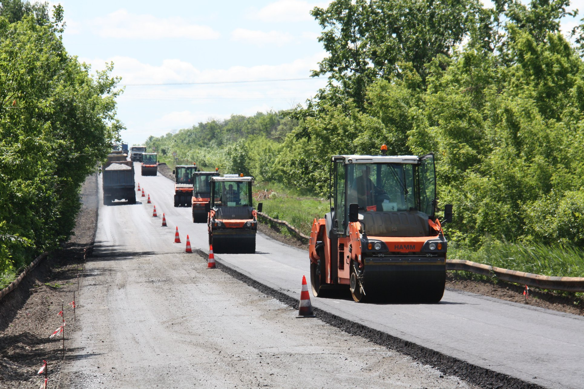 На Луганщине заканчивается ремонт автодороги Северодонецк — Станица Луганская: фото