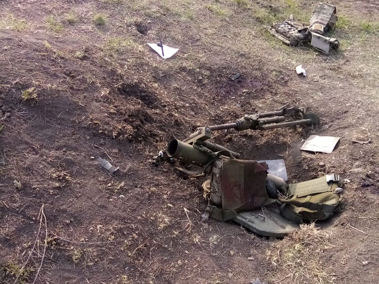 Штаб ООС сообщил о гибели боевиков от разрыва собственного миномета