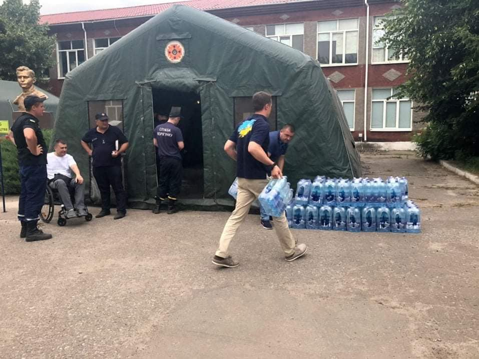 Ассоциация людей с инвалидностью осуществила доставку первоочередной помощи пострадавшим от пожаров на Луганщине