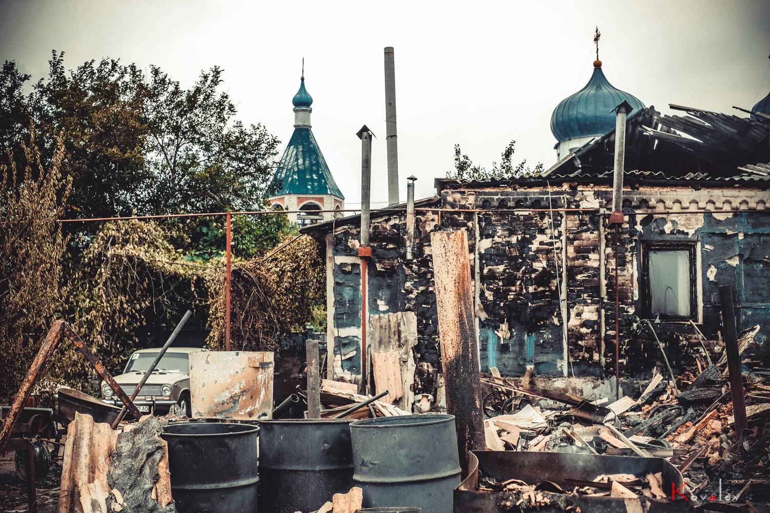 Огненной стихие на Луганщине дали оценку угрозы регионального уровня с возможным распространением на государственный