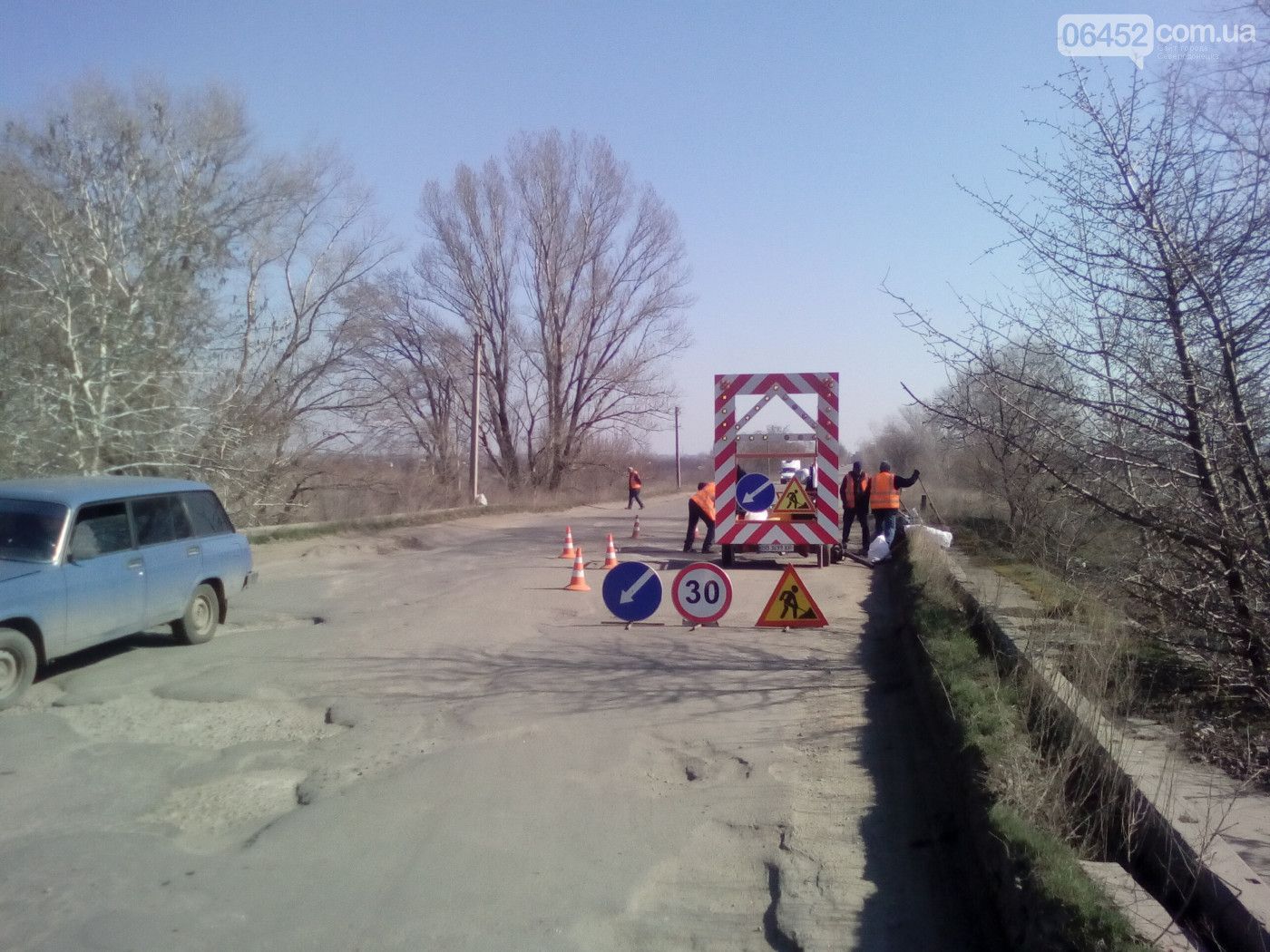 На Луганщине планируют отремонтировать ряд дорог и мост через реку Северский Донец