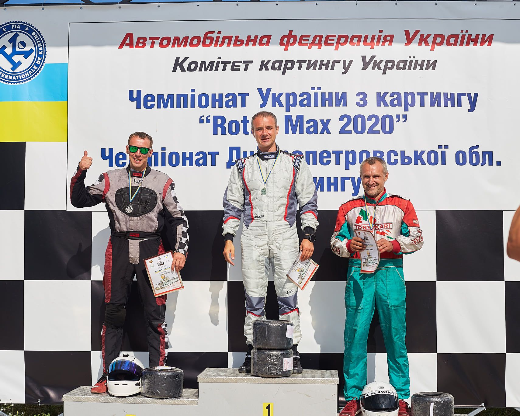Спортсмен с Донетчины стал серебряным призером 2-го этапа Чемпионата страны по картингу