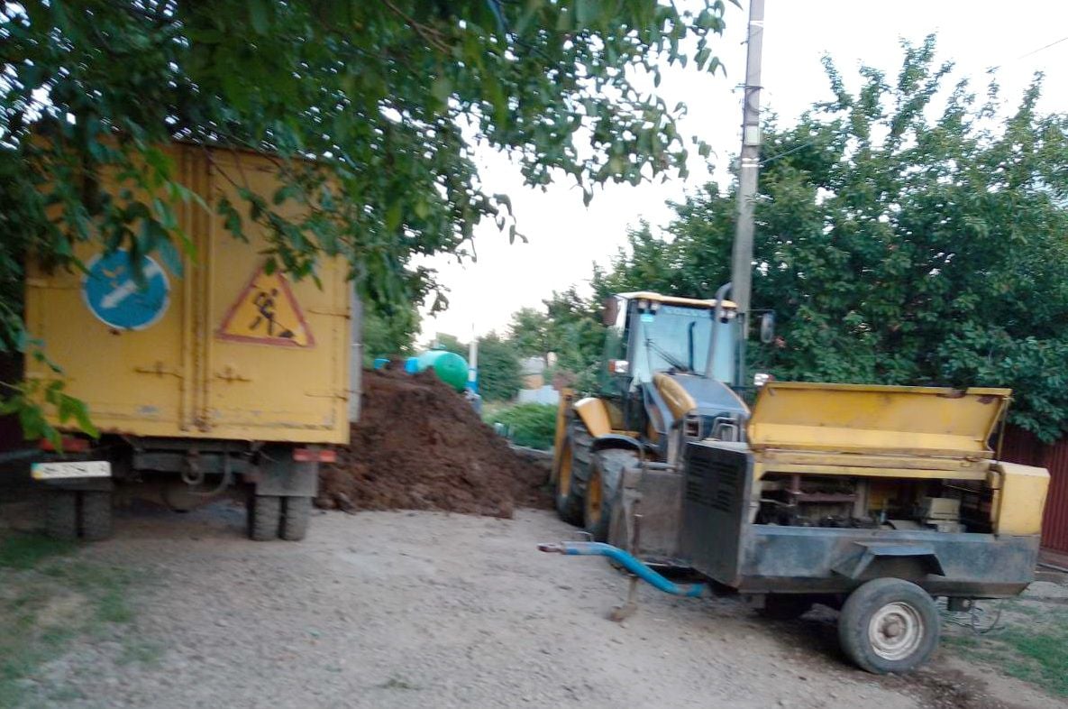 Коммунальные службы в Краматорске не смогли устранить крупную утечку воды за сегодня