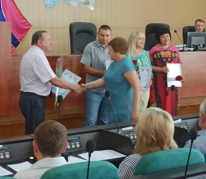 В Дружковке наградили сотрудников исполкома и социальных служб за работу во время карантина