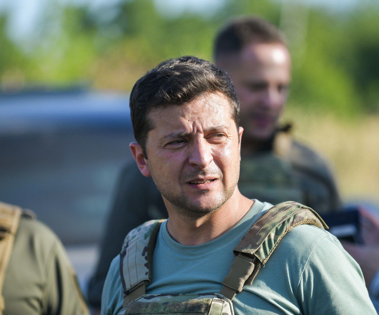 Зеленский проверил режим тишины на Донбассе: фото