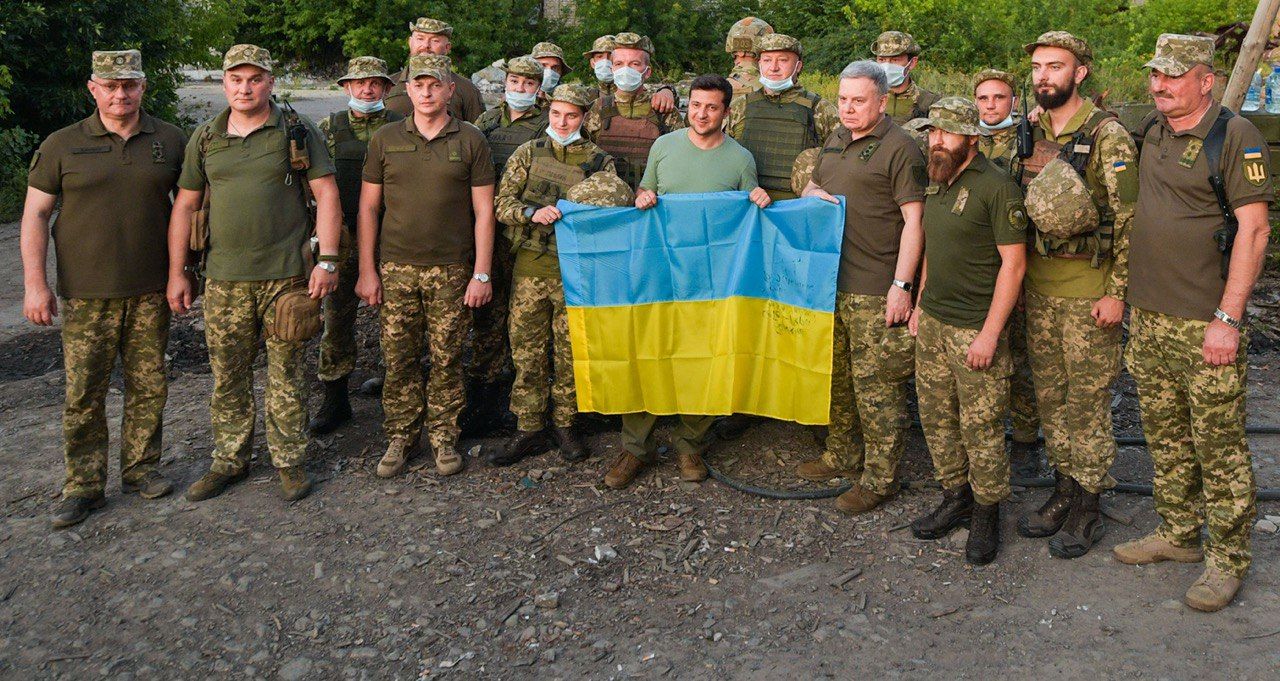 "Донбасс сегодня - это прежде всего о войне", - Зеленский рассказал о поездке в зону проведения ООС