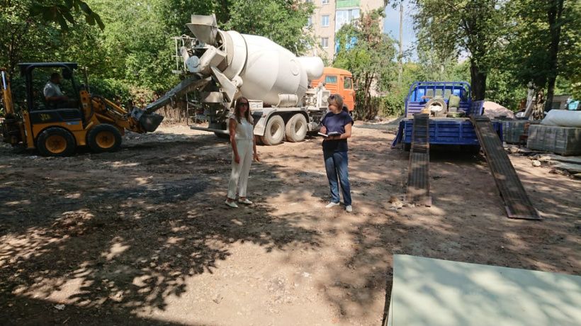 В ДонОГА рассказали о ходе строительства в Бахмуте объектов в рамках "Большой стройки"