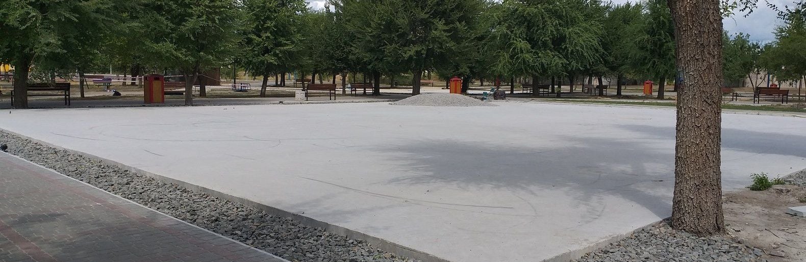 Фотофакт: северодонецкий скейт-парк до сих пор не сдали в эксплуатацию