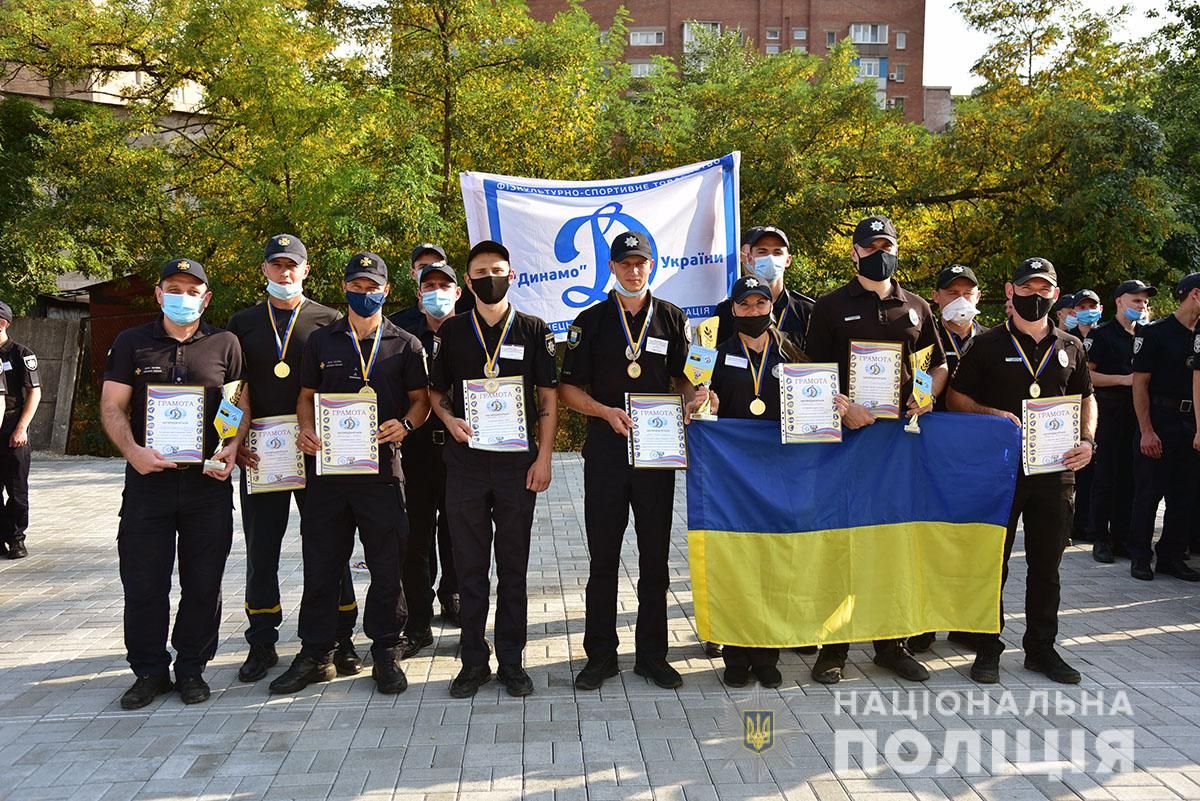 В Донецкой области прошел чемпионат по полиатлону среди силовиков МВД