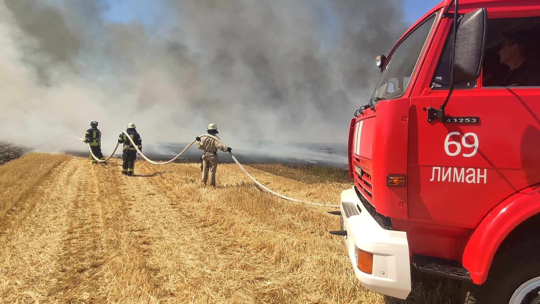 За прошедшие выходные в Лиманской ОТГ произошло 15 пожаров