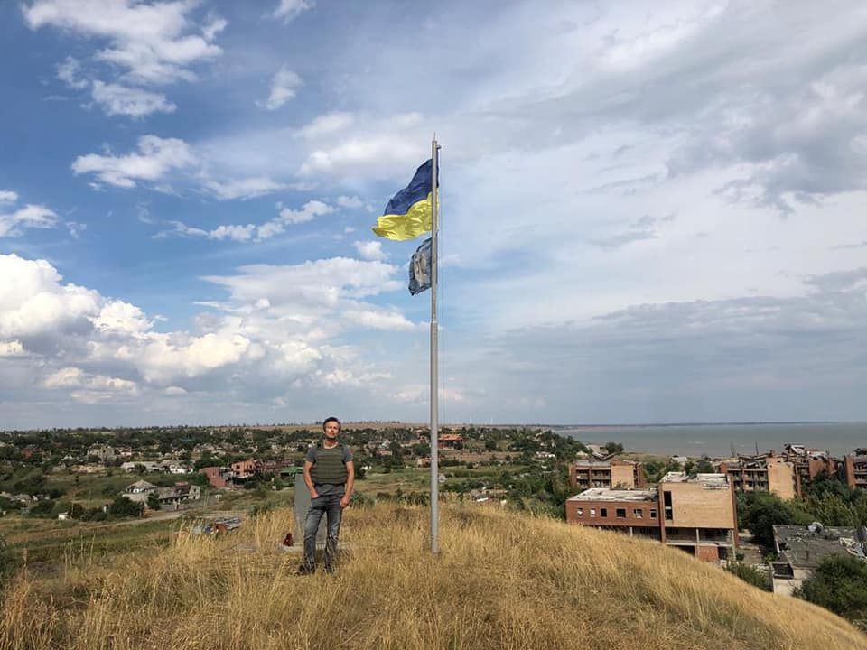 Вакарчук приехал к морпехам в Широкино: фото