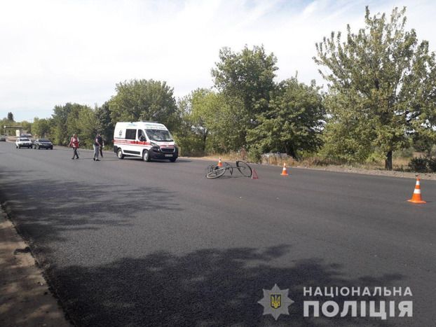 В Покровске на Донетчине произошло ДТП, в котором погиб велосипедист