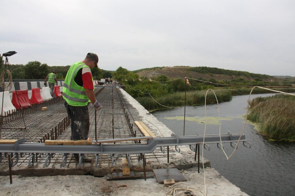 Мост, новоайдвр, восстанавливают, Луганщине, Новоайдарском районе